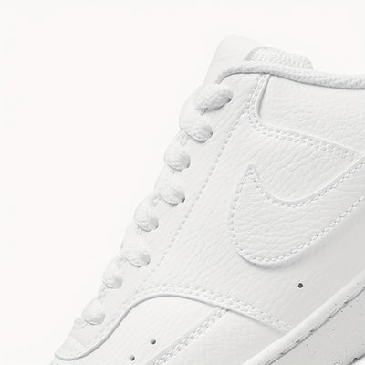 Nike Women'S Lightweight Breathable Low-Top Sneakers - Court Vision Design, White with Black Accents, Rubber Sole, All-Season Comfort, Casual Athletic Shoes| Lowtop Sneakers|Rubber Sole Sneakers