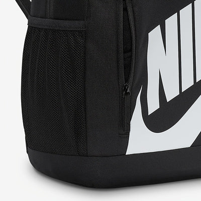 Nike Official Unisex Sport Backpack - Durable Black Gym Bag with Multiple Zipper Pockets, Adjustable Padded Straps &amp; Side Mesh Pocket for Cross-Training, Travel, School, Cross-Training Gear | Secure zipper closure