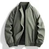 ANSZKTN 2024 Spring Autumn Men's Jacket Stand Collar Casual Coat Zipper Closure Loose Version Cardigan Selected Version Jacket