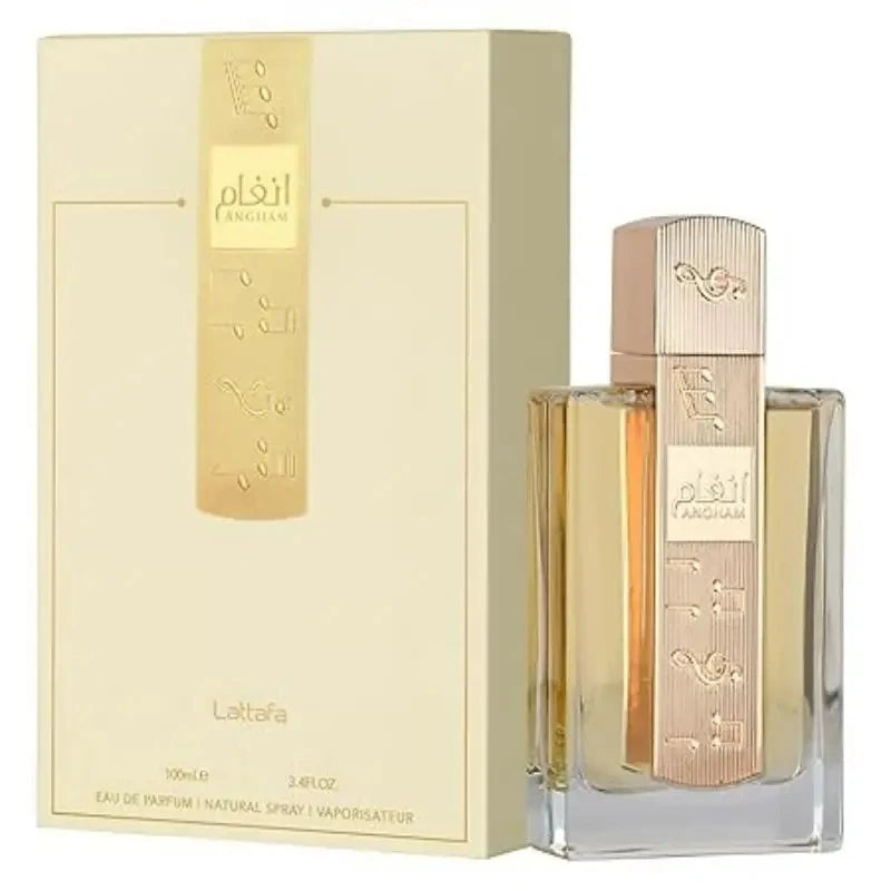 Long-Lasting Fragrance Original Arabic Perfume Lattafa Newest Fragrance For Men For Women 100ML Lattafa Angham Eau de Parfum