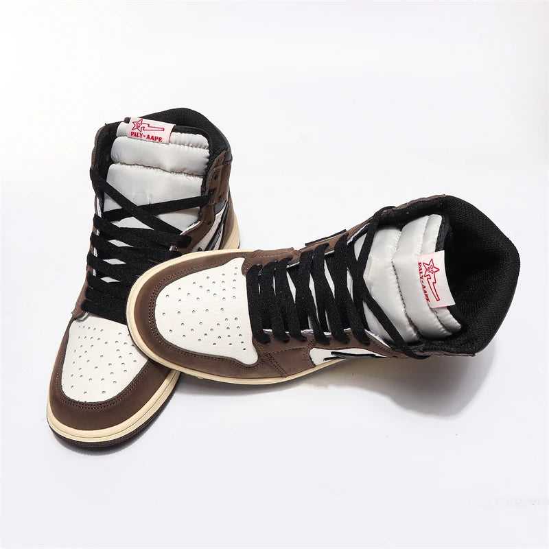 Retro Charm and Comfort: Simple Splicing of Couple's Casual Sports Shoes