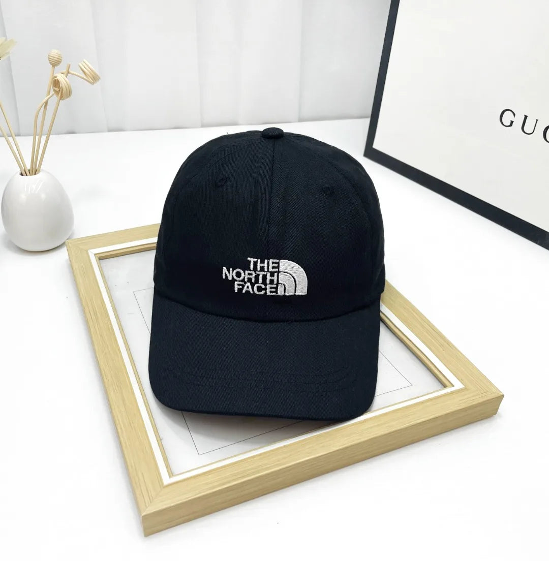 THE NORTH FACE Classic Embroidered Logo Pure Cotton Fabric Mid-embroidered Soft Top Casual for Both Men and Women