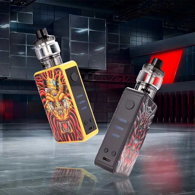 Electronic Cigarettes 160W Box Mod Ecig Kit Built-in 2000mah Battery 3.5ml Atomizer Tank 60W/120W/160W Adjustable Vape Pen Smoke