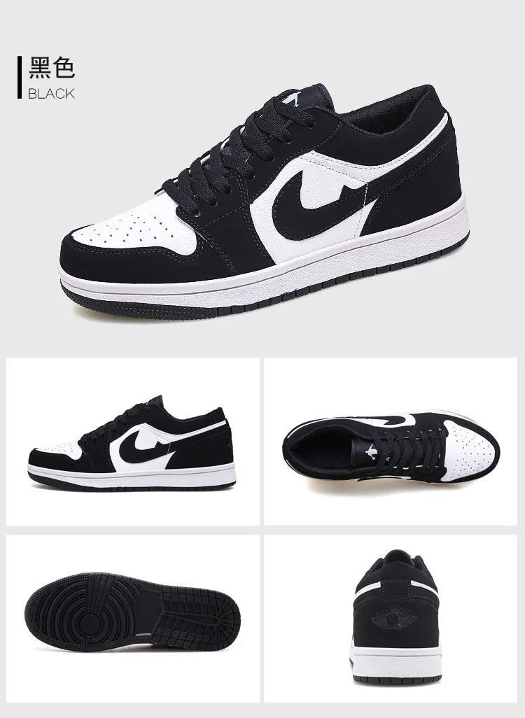 Summer Men's low-top Shoes New Korean Style All-match White Shoes Flat Sneakers Men's Trendy Sports Casual Shoes Breathable