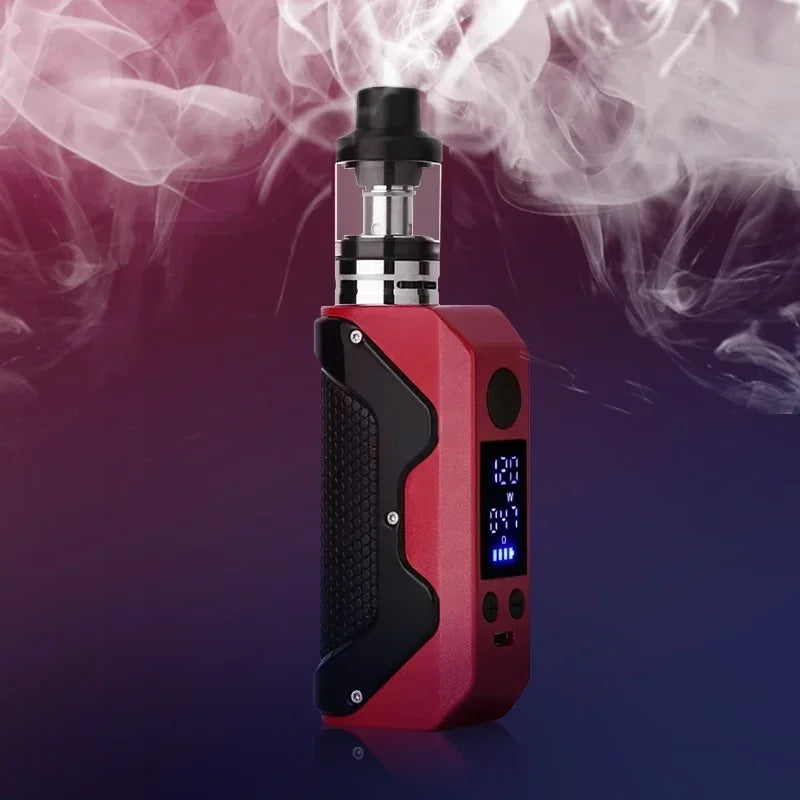 120W Smoke Vape Box Mod Electronic Cigarettes Kit 2000mah Battery 3ml Atomizer Adjustable Vaper Vaporizer Pen Ecig Vapor Vapes