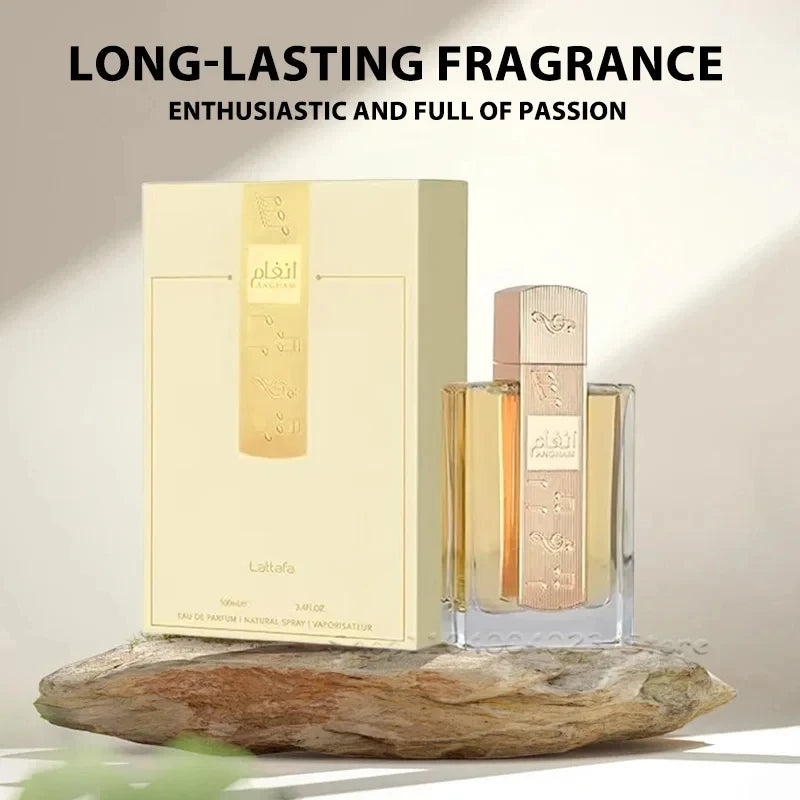 Long-Lasting Fragrance Original Arabic Perfume Lattafa Newest Fragrance For Men For Women 100ML Lattafa Angham Eau de Parfum