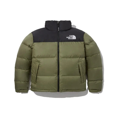 THE NORTH FACE 1996 Series Casual Sporty Stand-up Collar Windproof and Storable Down Jackets for Men and Women Beige