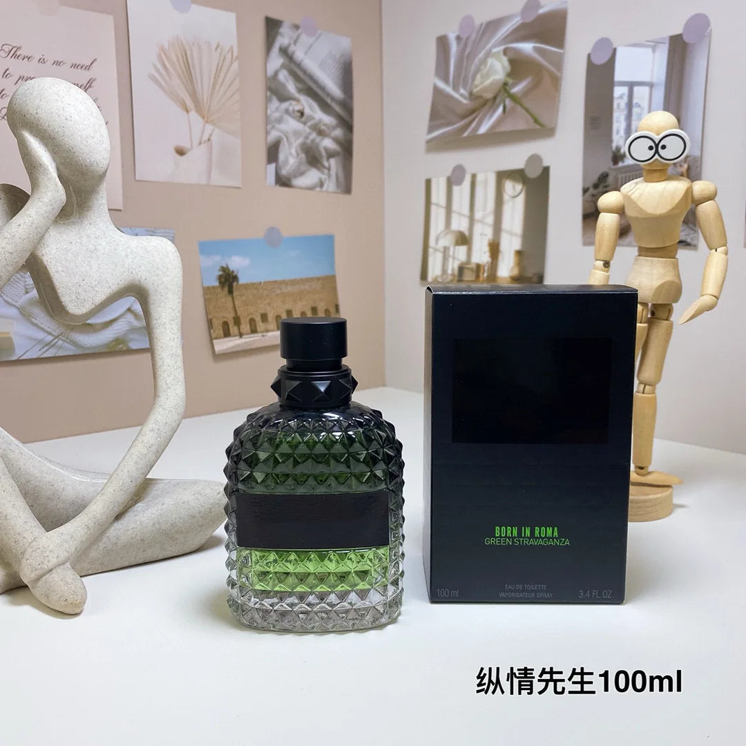 100ML Original Brand Perfume High-Quality Long Lasting Fragrance Charming Lady Body Spray Men Women's Perfumes Born in Roma