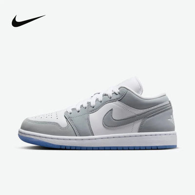 Nike Men's and Women's Shoes Air Jordan 1 AJ1 Black and White Panda low-cut retro skate shoes and basketball shoes