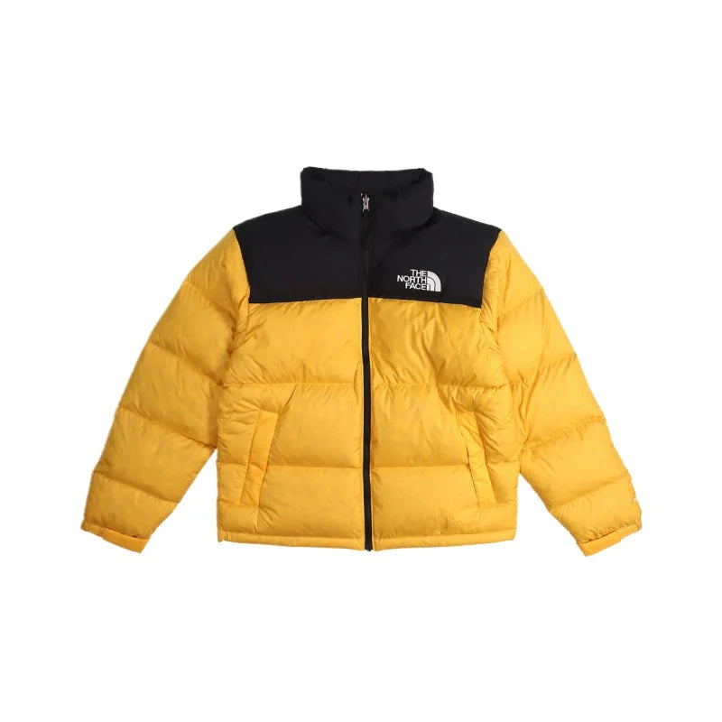 THE NORTH FACE 1996 Series Casual Sporty Stand-up Collar Windproof and Storable Down Jackets for Men and Women Beige