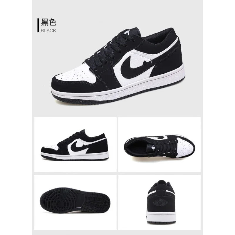 Summer Men's low-top Shoes New Korean Style All-match White Shoes Flat Sneakers Men's Trendy Sports Casual Shoes Breathable