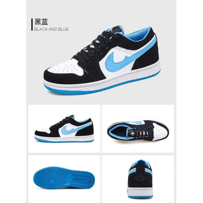 Summer Men's low-top Shoes New Korean Style All-match White Shoes Flat Sneakers Men's Trendy Sports Casual Shoes Breathable