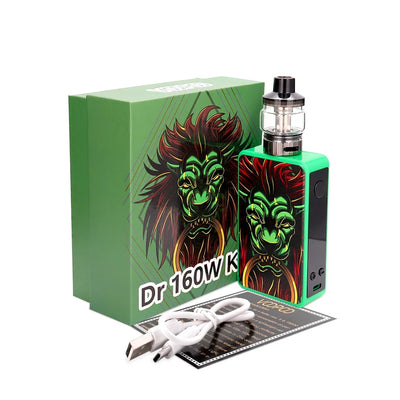 Electronic Cigarettes 160W Box Mod Ecig Kit Built-in 2000mah Battery 3.5ml Atomizer Tank 60W/120W/160W Adjustable Vape Pen Smoke