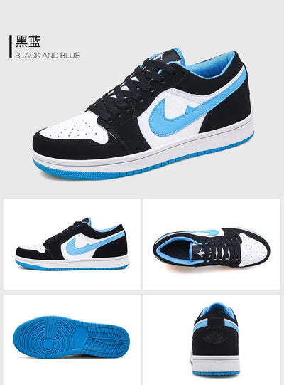 Summer Men's low-top Shoes New Korean Style All-match White Shoes Flat Sneakers Men's Trendy Sports Casual Shoes Breathable