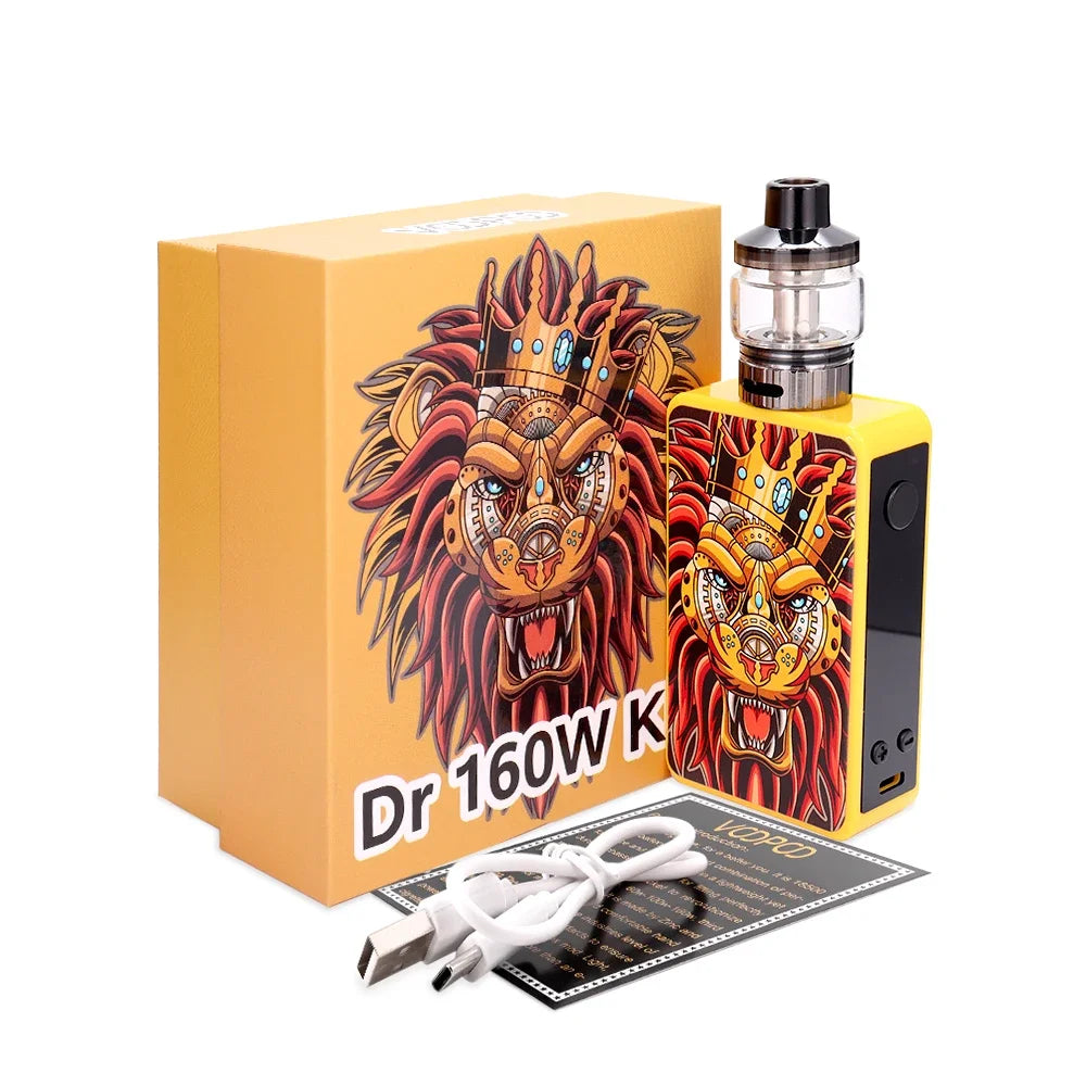 Electronic Cigarettes 160W Box Mod Ecig Kit Built-in 2000mah Battery 3.5ml Atomizer Tank 60W/120W/160W Adjustable Vape Pen Smoke