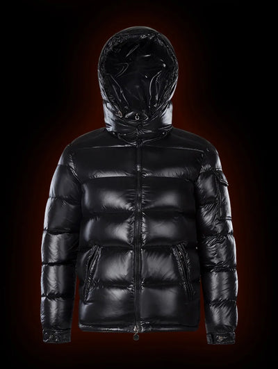 Outwear Jackets Thicken Down Outdoor Warm Fleece Hooded Casual Parka Mens Winter Parkas Jackets Shiny Down Winter Waterproof