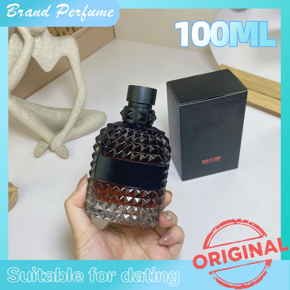 100ML Original Brand Perfume High-Quality Long Lasting Fragrance Charming Lady Body Spray Men Women's Perfumes Born in Roma