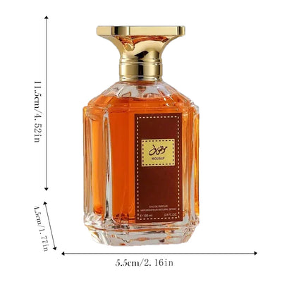 Mousuf Perfume for Men &amp; Women 100ML(3.4 FL.OZ) Intense Arabian EDP Long Lasting Sweet, Tobacco, Musk Fragrance Spray for Unisex
