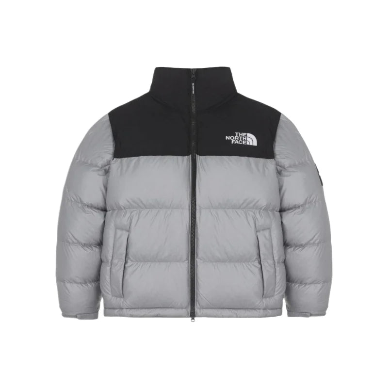 THE NORTH FACE 1996 Series Casual Sporty Stand-up Collar Windproof and Storable Down Jackets for Men and Women Beige