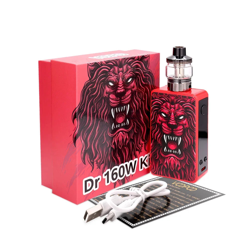 Electronic Cigarettes 160W Box Mod Ecig Kit Built-in 2000mah Battery 3.5ml Atomizer Tank 60W/120W/160W Adjustable Vape Pen Smoke