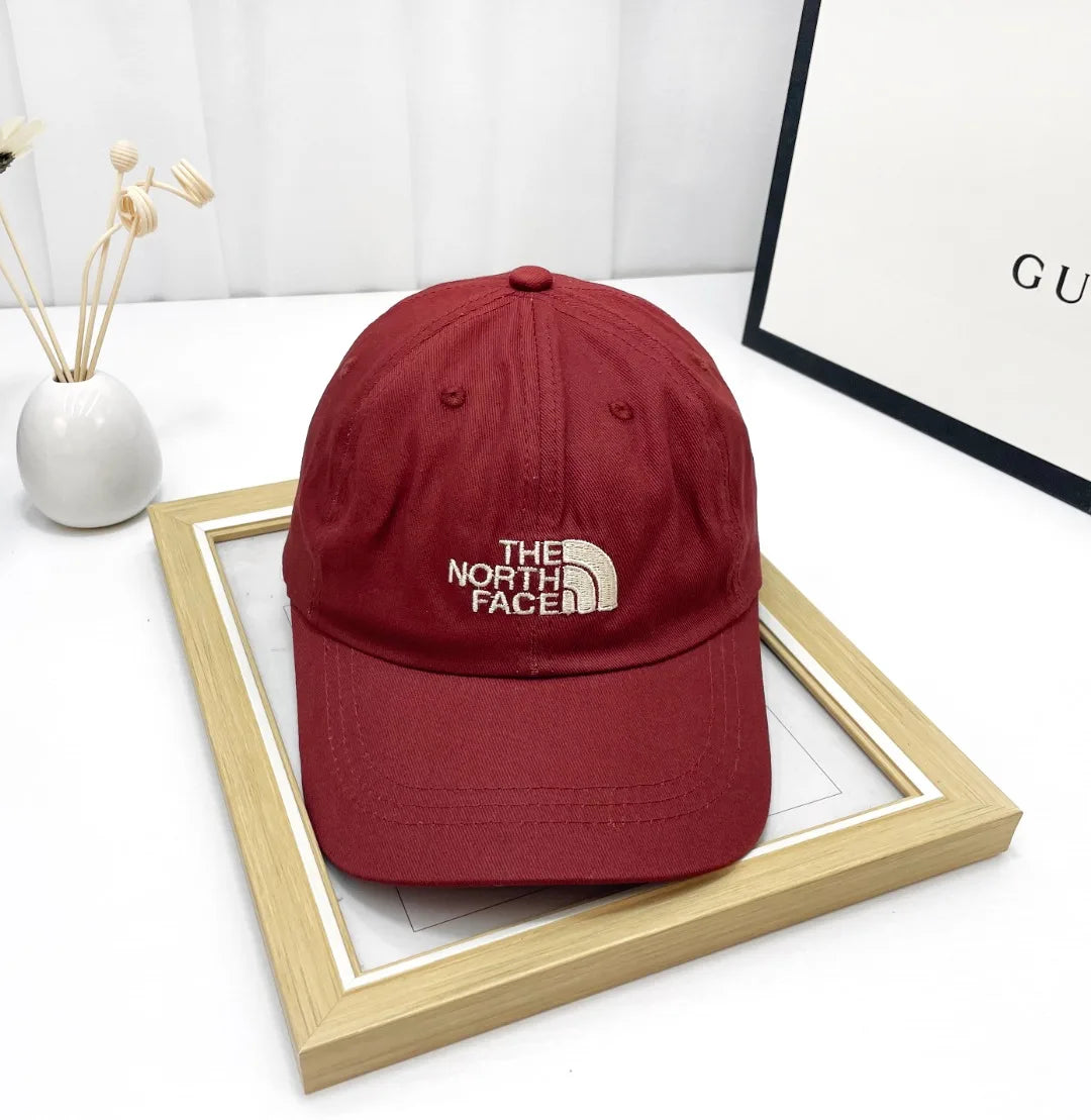 THE NORTH FACE Classic Embroidered Logo Pure Cotton Fabric Mid-embroidered Soft Top Casual for Both Men and Women
