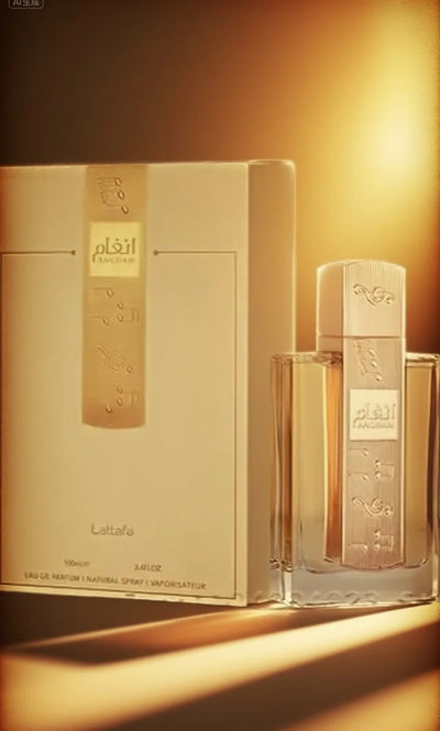Long-Lasting Fragrance Original Arabic Perfume Lattafa Newest Fragrance For Men For Women 100ML Lattafa Angham Eau de Parfum