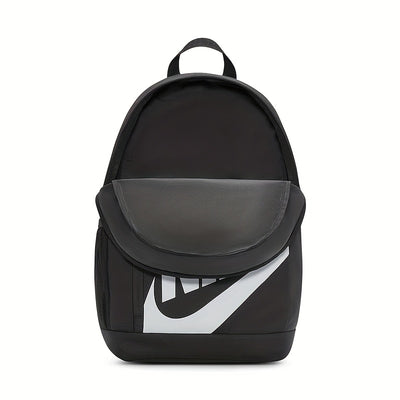 Nike Official Unisex Sport Backpack - Durable Black Gym Bag with Multiple Zipper Pockets, Adjustable Padded Straps &amp; Side Mesh Pocket for Cross-Training, Travel, School, Cross-Training Gear | Secure zipper closure